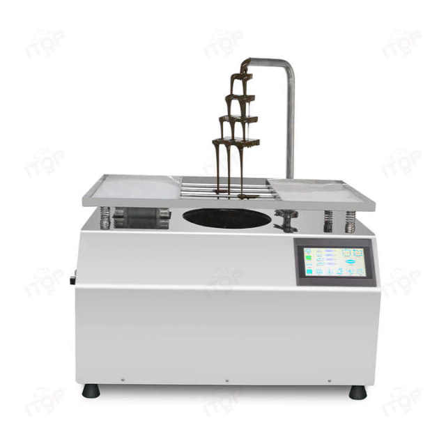 Easy To Operate Large Vibrating Table Commercial Melt Spread 15kg Chocolate Making Machine Continuous Temper Machine