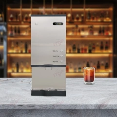 80kg/24h Commercial Air Cooled Ice And Water Dispenser Machine Nugget Ice Dispenser With Ice Water Dispensing Machine