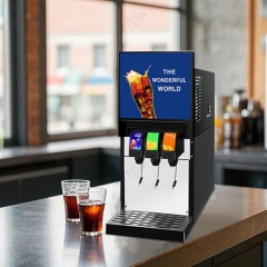 90cups/h Smart 220v Dispenser For Soda Cola Beer Soft Drink Machine For Restaurant And Bar Use With Refrigeration Function