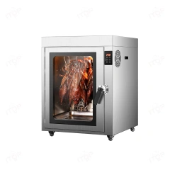 Commercial Electric Roasted Duck Oven Automatic Rotating Roasted Chicken/goose Oven With 12 Hooks 5 Trays