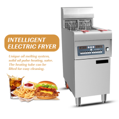 2 Tank 2 Basket 12L+12L Intelligent Computer Temperature Control Commercial Deep Fryer Electric Deep Fryers