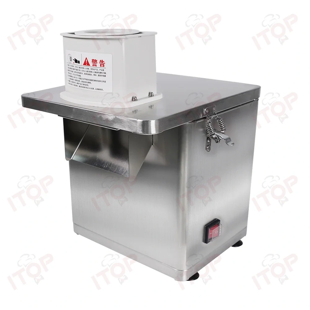 Multifunctional Commercial Fruit Vegetable Cutter Slicer Electric Vegetable Dicing Machine Equip With 4 Functional Blades
