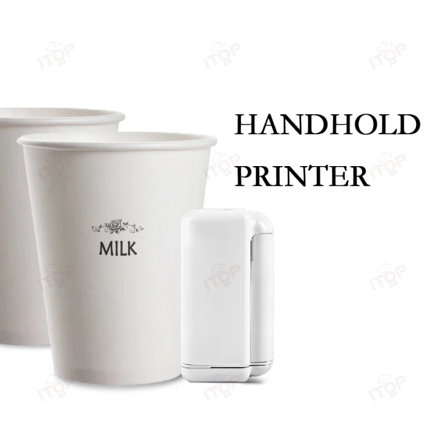 Portable Print Pen For Coffee Cake Food Printing Latte Kitchen Bake Art Diy Inkjet Printer Pattern Design Logo Printing Machine