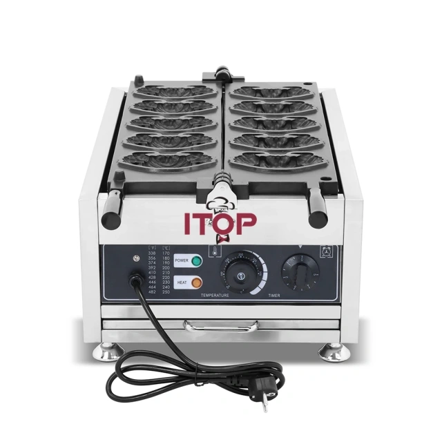 Crab Shape Electric Waffle Maker Household and Car Snack & Ice Cream Waffle Baker Wholesale Price Cartoon Machine