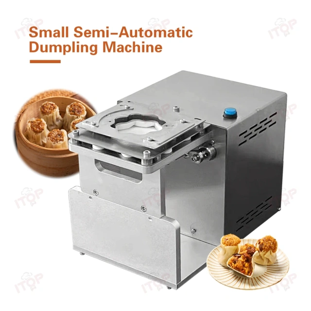 Customizable Replaceable Mold Semi Automatic Dumpling Making Machine Small Table Top Japanese Gyoza Jiaozi Forming Machine