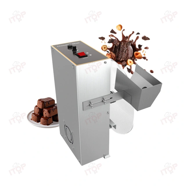 110v 220v Automatic Commerical Chocolate Blending Mixing Tempering Melting Machine Chocolate Dispenser Chocolate Pouring Machine