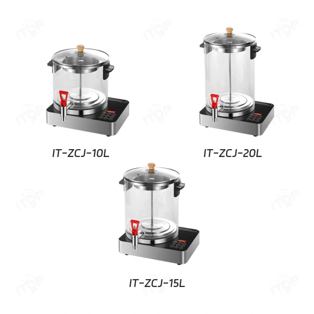Commercial Catering 10L 15L 20L Tea Urn Stainless Steel Electric Tea Boiler Warmer Water Heater With Remote Control