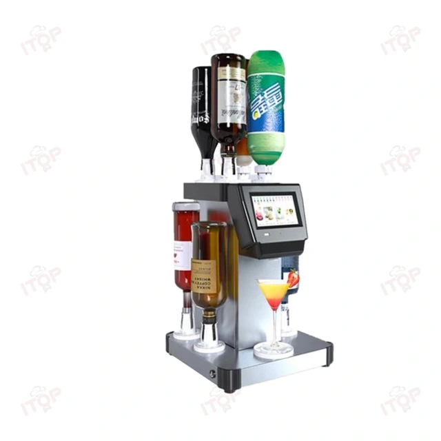 8 Bottle Seats Cocktail Drinking Machine Automatic Drinks Bartender Robot Cocktail Maker With 5500mah Built-in Lithium Battery