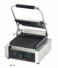 1800W Cast Iron Non-Stick Plate Electric Contact Grill Panini Sandwich Maker