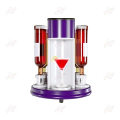 Intelligent Voice Control Cocktail Machine 5 Pcs Bottle Seats 110v 220v Juice Wine Cola Beverages Drinks Dispenser Machine