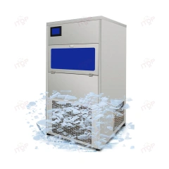 Intelligent Sterilization Air-Cooling 100kg/24h 130kg/24h Commercial Flake Ice Machine 304 Stainless Steel Snowflake Ice Maker