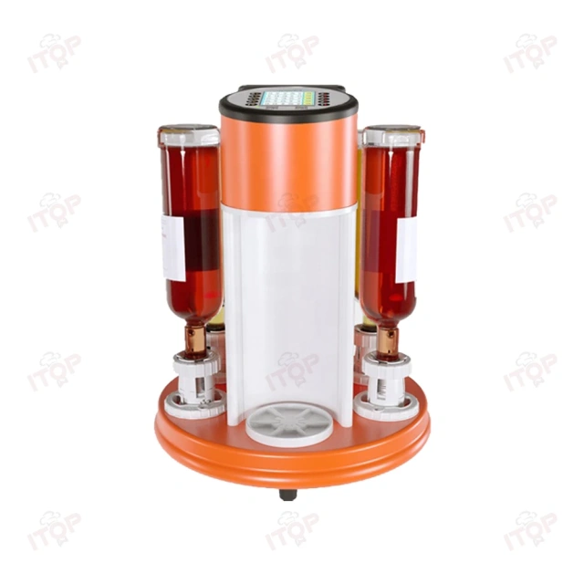 Intelligent Voice Control Cocktail Machine 5 Pcs Bottle Seats 110v 220v Juice Wine Cola Beverages Drinks Dispenser Machine