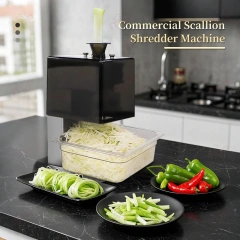 4.5mm/3.5mm/2.3mm/1.8mm Vegetable Shredder Scallion Pepper Cutter Shredder Chili Scallion Cutter