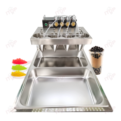 210kg/h Automatic Popping Boba Making Machine 110v 220v Jelly Ball Popping Boba Making Machine Popping Boba For Bubble Tea