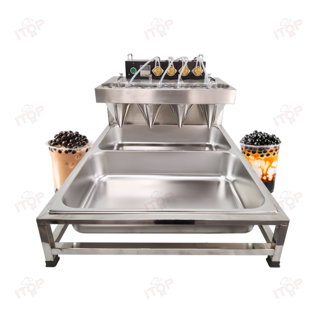 210kg/h Automatic Popping Boba Making Machine 110v 220v Jelly Ball Popping Boba Making Machine Popping Boba For Bubble Tea