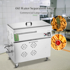 35l Commercial Electric Deep Fryer Oil-water Separation Chicken Wings Potato Frying Machine
