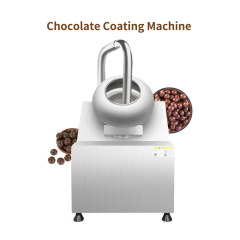 8L Automatic Candy Food Cocoa Nut Candy Small Almond Sugar Peanut Burger Film Chocolate Coating Pan Machine