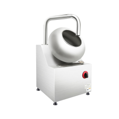 Lpg Gas 19l Drum Capacity Commercial Chocolate Coating Machine Customized Nuts Peanut Chocolate Making Machine