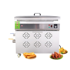 55l Large Single Tank Stainless Steel Commercial Electric Deep Fryer Industrial Oil-water Separation Deep Fryer Machine