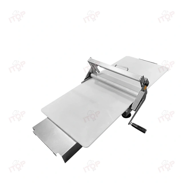 Foldable Manual Thickness Adjustable Croissant Pizza Pastry Noodle Dough Sheeter Roller Press Machine Thickness 2-25mm