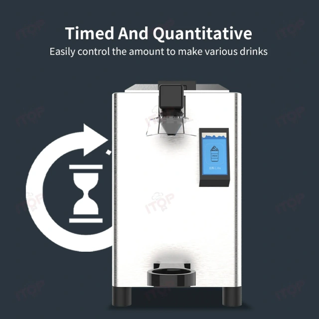 110v 220v Quantitative Automatic Whipped Cream Dispenser Machine MilkCream Automatic Whipping Discharge Machine