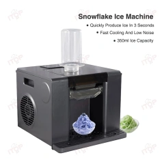 220v 110v 60kg/day 350ml Hopper Electric Bingsu Shaved Ice Machine Home Desktop Snowflake Ice Maker