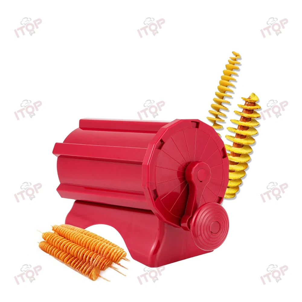 Potato Chip Stick Cutter Artistic Multifunctional Electric Tornado Potato Cutter Potato Spiral Machine