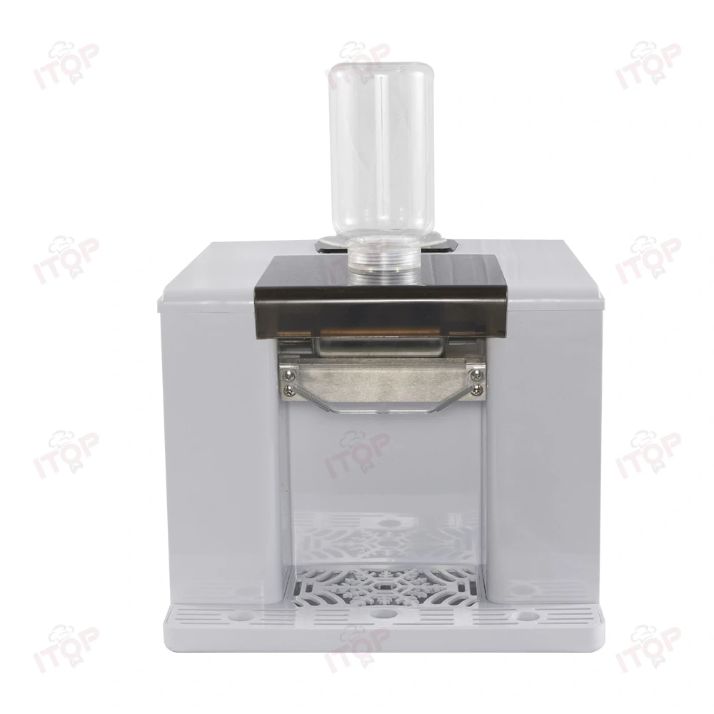 220v 110v 60kg/day 350ml Hopper Electric Bingsu Shaved Ice Machine Home Desktop Snowflake Ice Maker