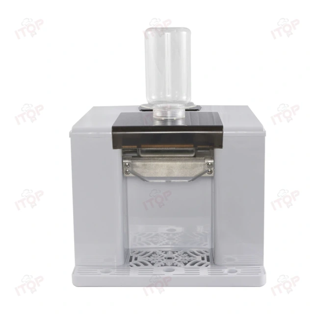 220v 110v 60kg/day 350ml Hopper Electric Bingsu Shaved Ice Machine Home Desktop Snowflake Ice Maker