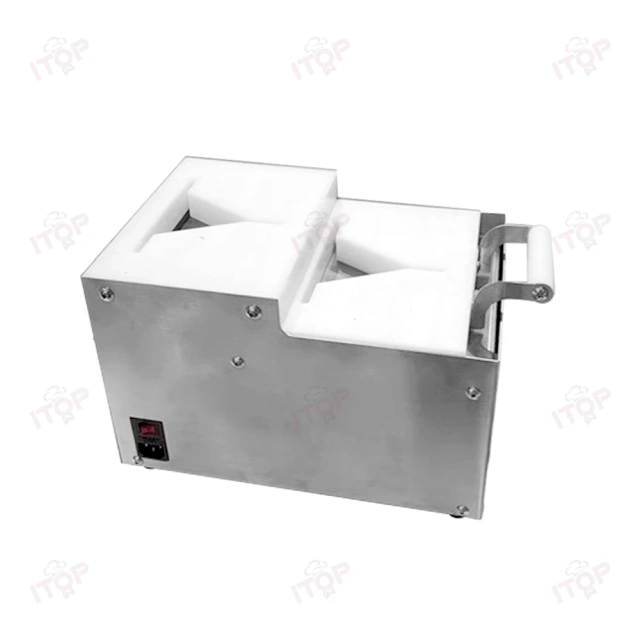 Easy Operation Sushi Onigiri Triangle Rice Ball Forming Machine and Packing Machine