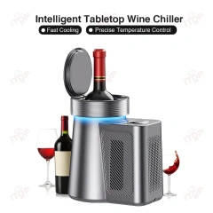 Thermoelectric Technology Smart Portable Home Desktop Cola Beer Cooling Red Wine Cooler