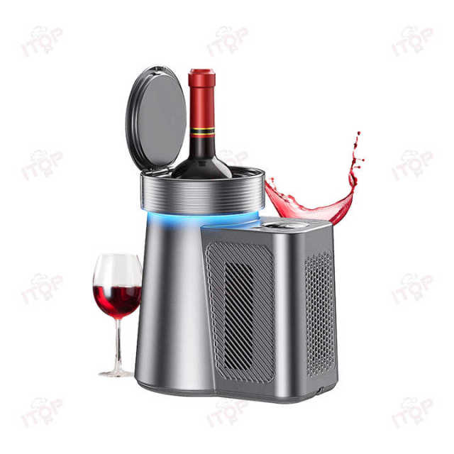 Thermoelectric Technology Smart Portable Home Desktop Cola Beer Cooling Red Wine Cooler
