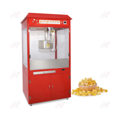 Movie Theater 32oz Industrial Popcorn Machine Cinema Commercial Amusement Park Popcorn Making Machine With Cabinet
