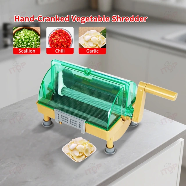 Multi-function Manual Slicer Vegetable Hand-Cranked Shredder Cutter Chopper Vegetable Grater