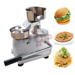 Manual Hamburger Patty Maker Hamburger Making Machine Burger Forming Machine Burger Patty Machine