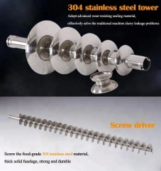 DHC6F Commercial Chocolate Fountain 6 Layers Full 304 stainless Steel Body