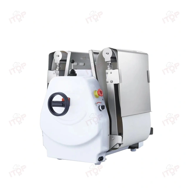 Electric Compact Countertop Mini Small Roll Tabletop Dough Sheeter Machine Bench Top Benchtop Potable Dough Pastry Sheeter