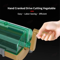 Multi-function Manual Slicer Vegetable Hand-Cranked Shredder Cutter Chopper Vegetable Grater