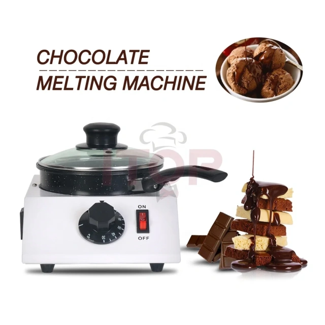 1.25kg Pan Electric Chocolate Melting Pot Professional Electric Wax Melt Warmer Party Household Chocolate Fondue Melter
