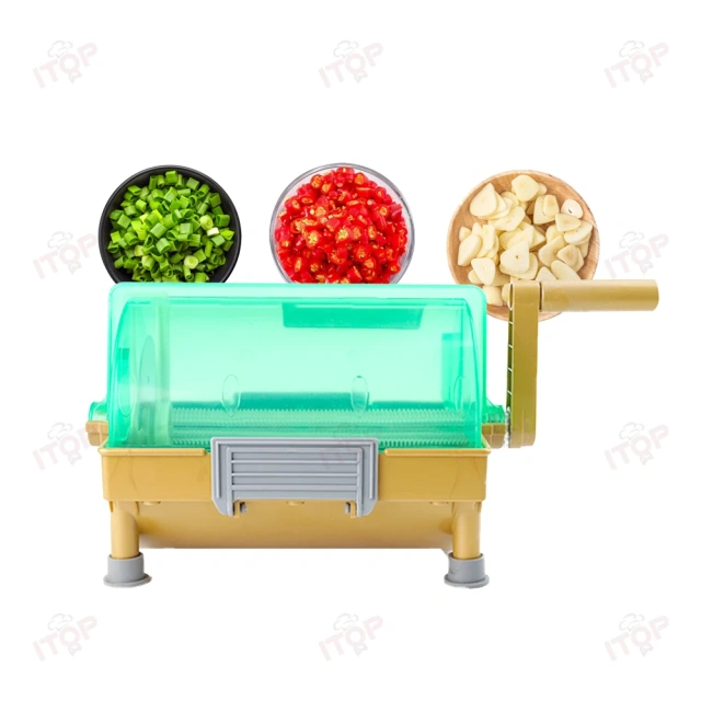 Multi-function Manual Slicer Vegetable Hand-Cranked Shredder Cutter Chopper Vegetable Grater