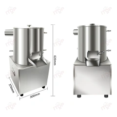 50kg/h Automatic Garlic Peeling Machine Commercial Garlic Skin Peel Removing Machine Pneumatic Dry Garlic Peeler Machine