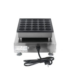 25 Pcs Commerical Machine for Making Pancakes Mini Pancakes Waffle Machine Poffertjes Grill CE Approved