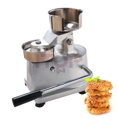 Manual Hamburger Patty Maker Hamburger Making Machine Burger Forming Machine Burger Patty Machine