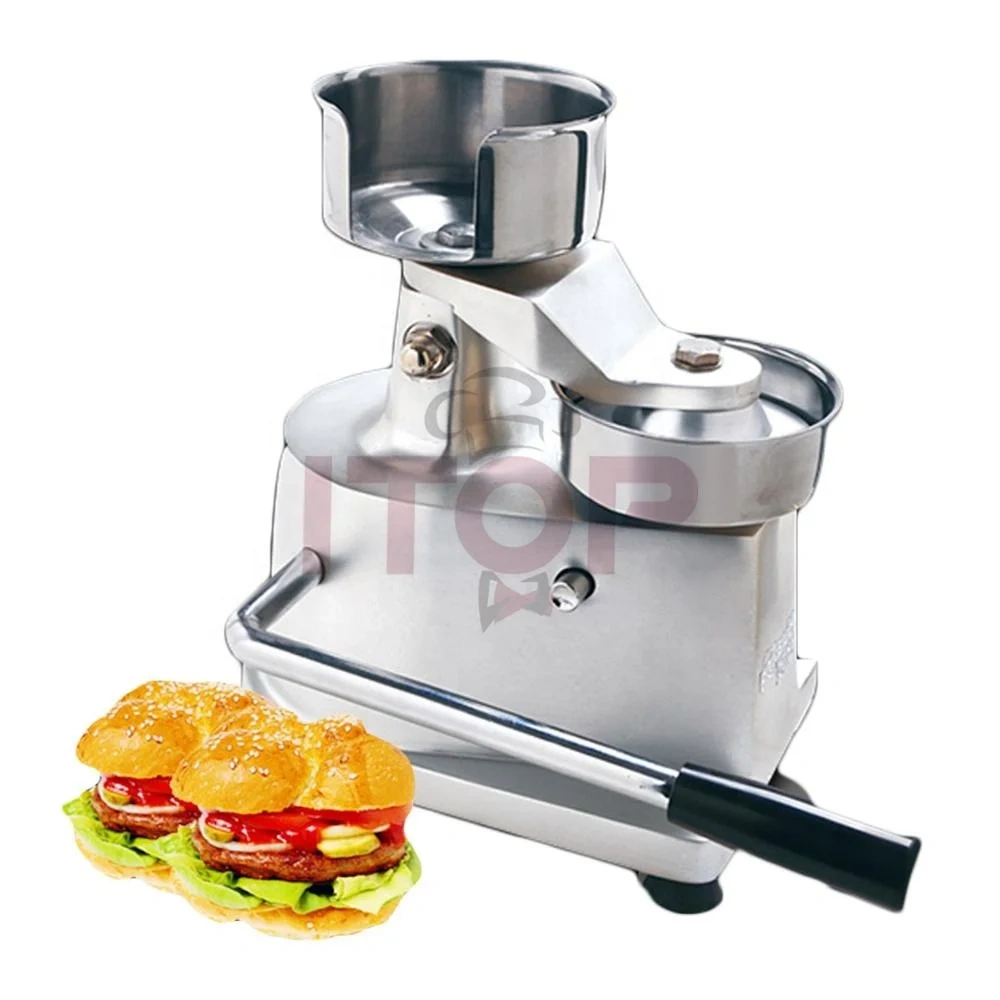 Manual Hamburger Patty Maker Hamburger Making Machine Burger Forming Machine Burger Patty Machine