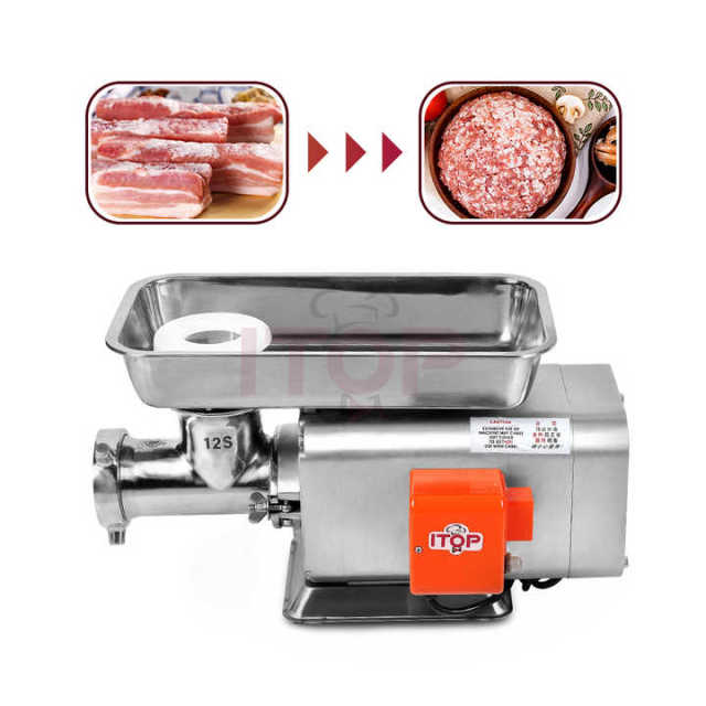 120kg/h 220kg/h 320kg/h Frozen Meat Mincer Food Processing Machinery Sausage Used Meat Mixer For Butchers