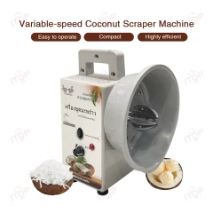 35kg/h Plastic Coconut Scraper Machine Stainless Steel Coconut Shredder Industrial Coconut Meat Grinder