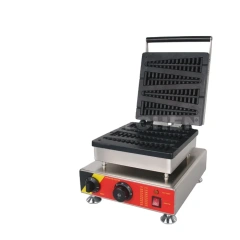 Commercial Pine Waffle Maker Machine With Pine Tress Shape Lolly Waffle Maker Electric Lollipop Waffle Machine