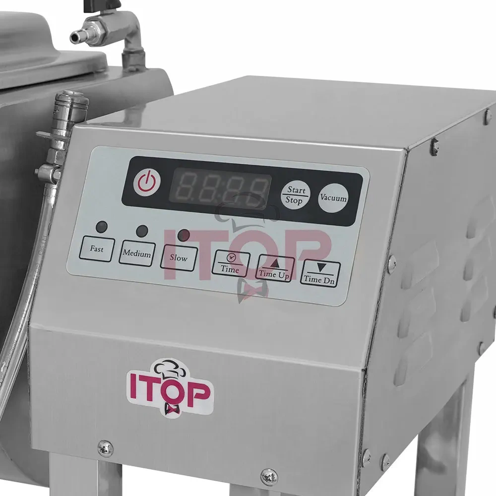 Commercial Fast Food Kitchen Equipment Intelligent Timing Chicken Marinade Roll Kneading Machine