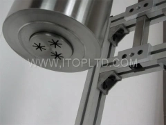 Wholesale 5l Manual Churrera Extruder Machine Hollow Churros Shaping Machine With Cutter Fryer 4 Pieces 3-nozzles-mold