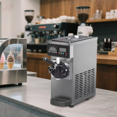 Small Size Soft Ice Cream Maker Mini Portable Automatic Soft Serve Ice Cream Machine For Household Commercial Use